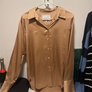 Frame The Oversized Silk Shirt